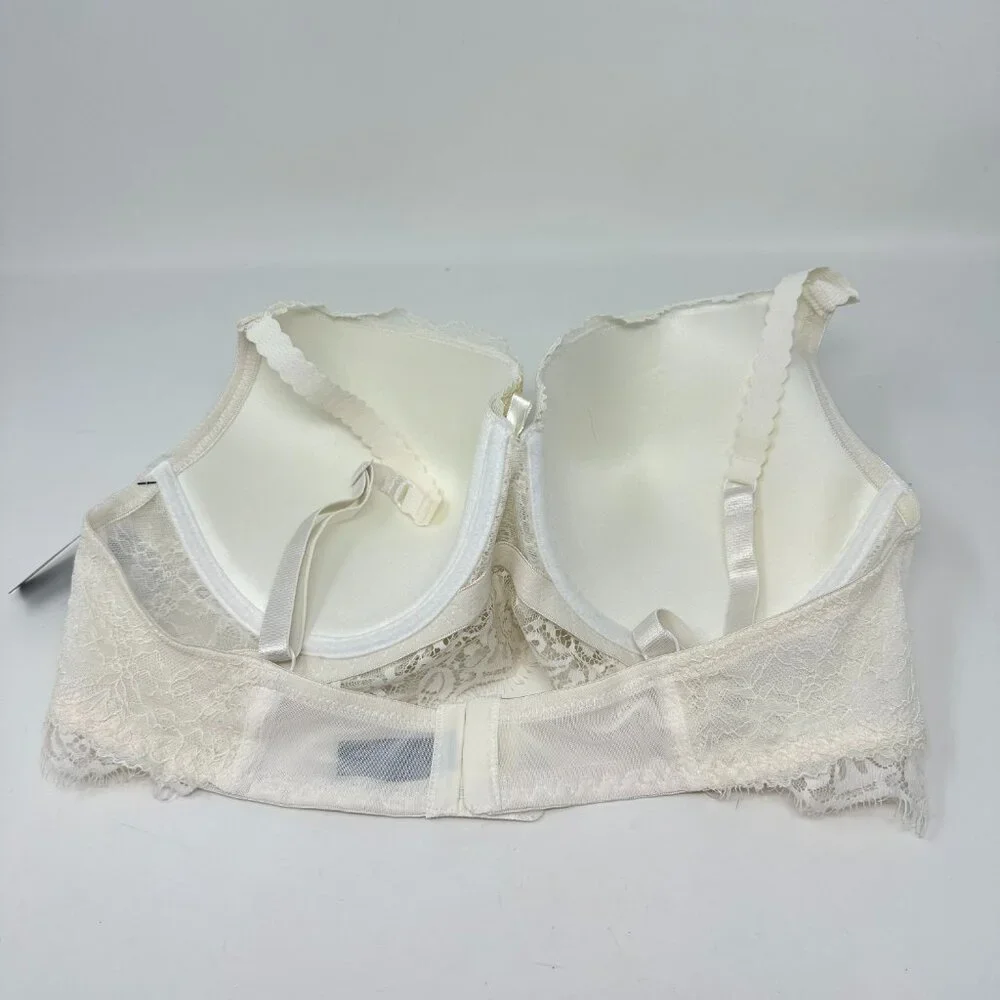 New York Elegance Bra Lace Gray 42D NEW